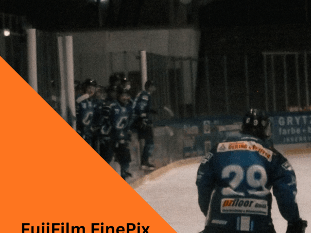 Eishockey in Chemnitz – Geschossen mit einer 15 Jahre alten DigiCam